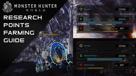 mhw farm research points|MHWI: How to Farm 10K Research Points in 5 .